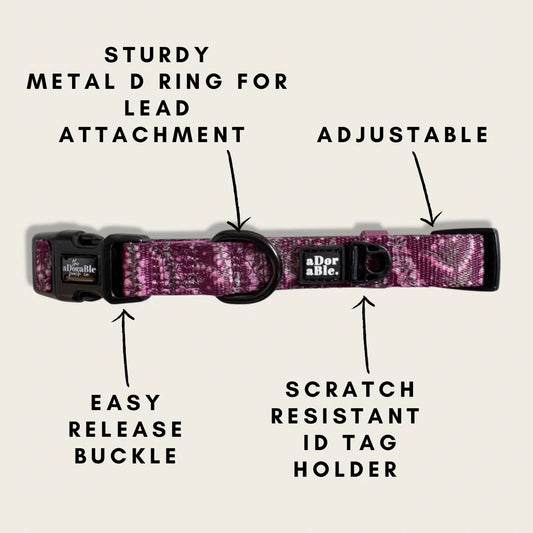 Halsband - Highland Heather