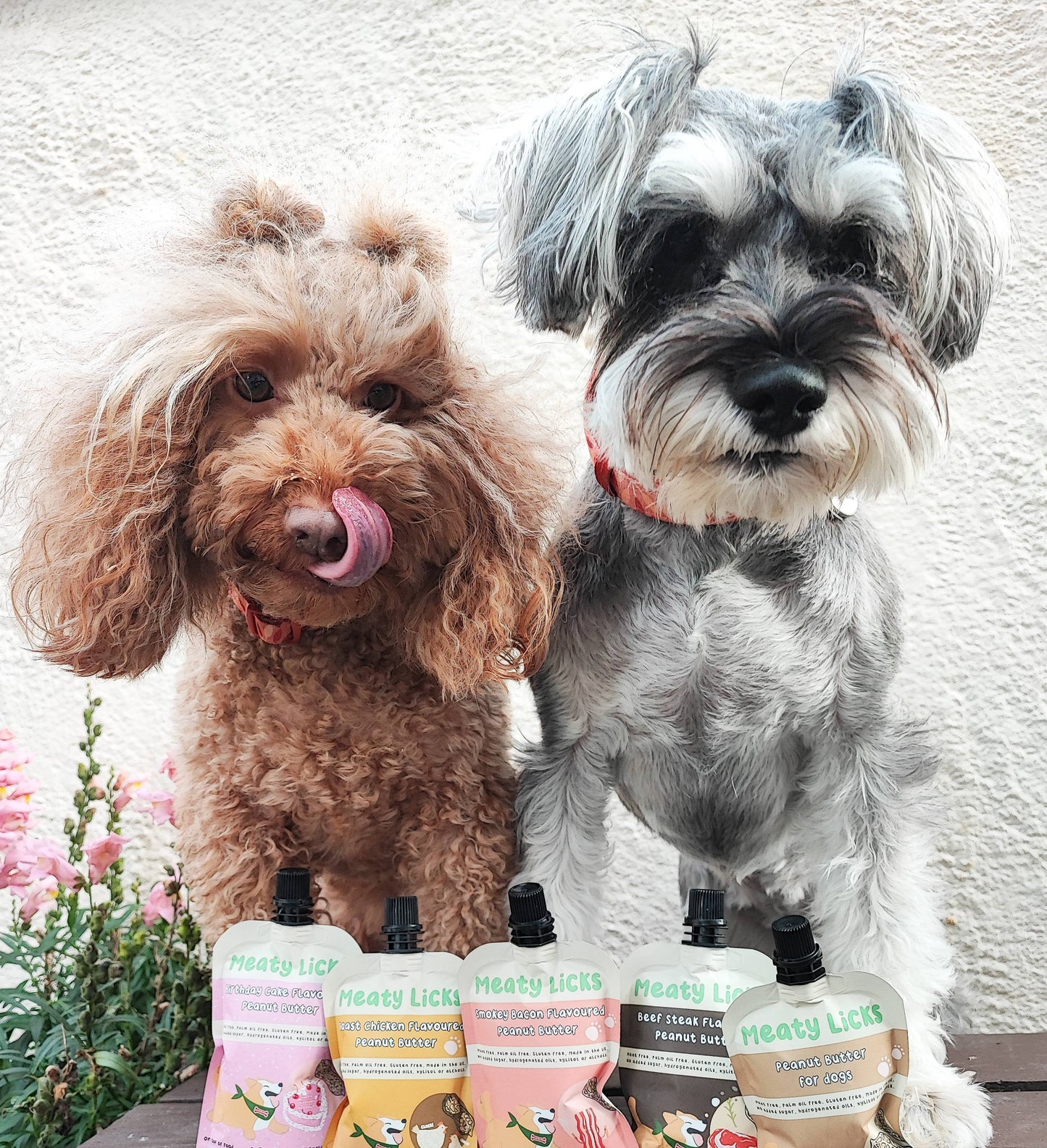 Geroosterde pindakaas pouch