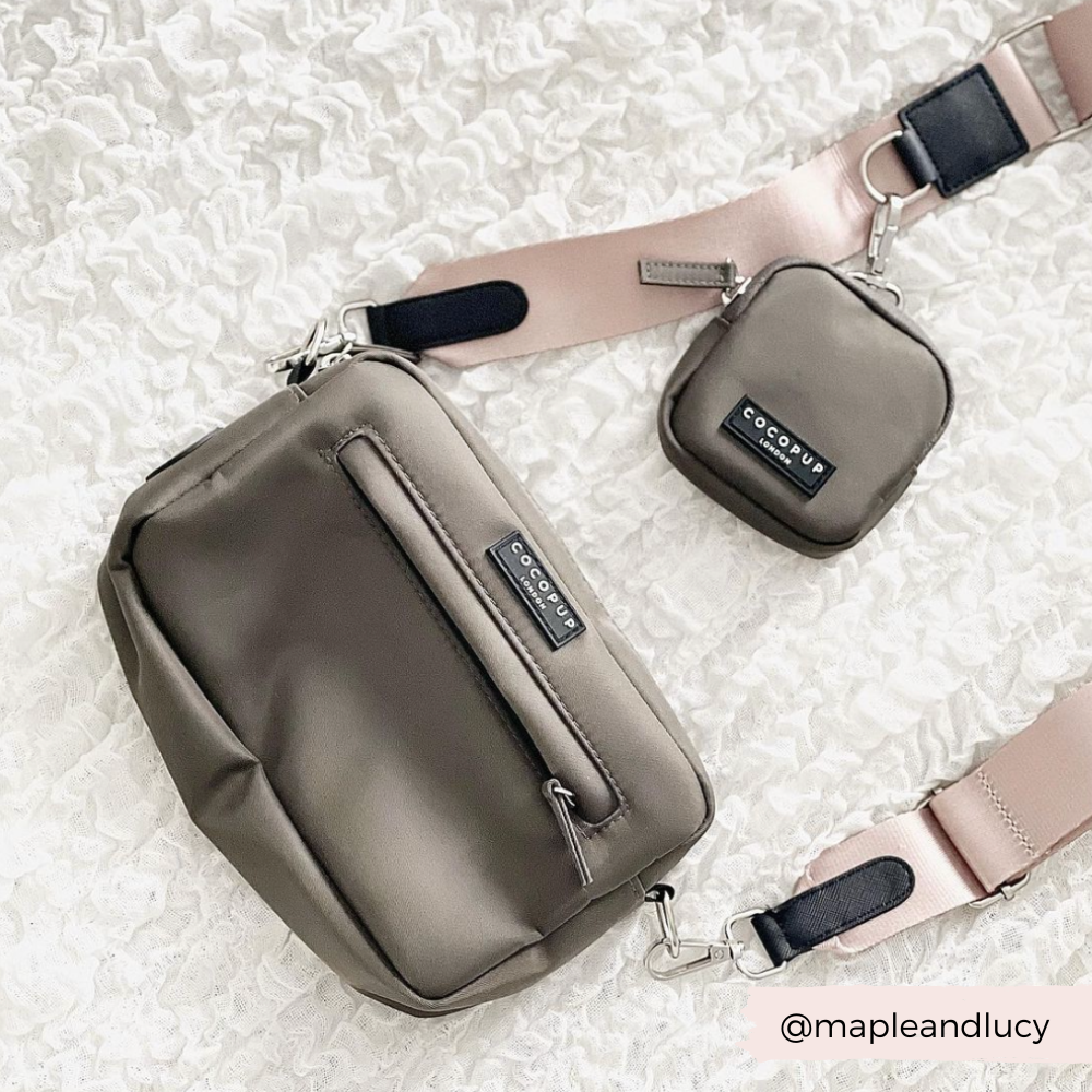 Dog walking bag - Mocha