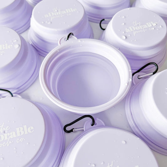 Opvouwbare Reisdrinkbak – Lavender