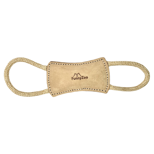 Bouée de sauvetage en cuir pour chien