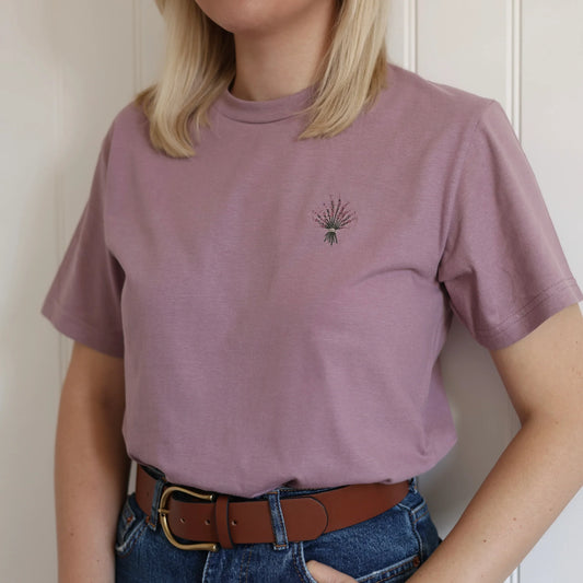 T-shirt AP brodé - Highland Heather