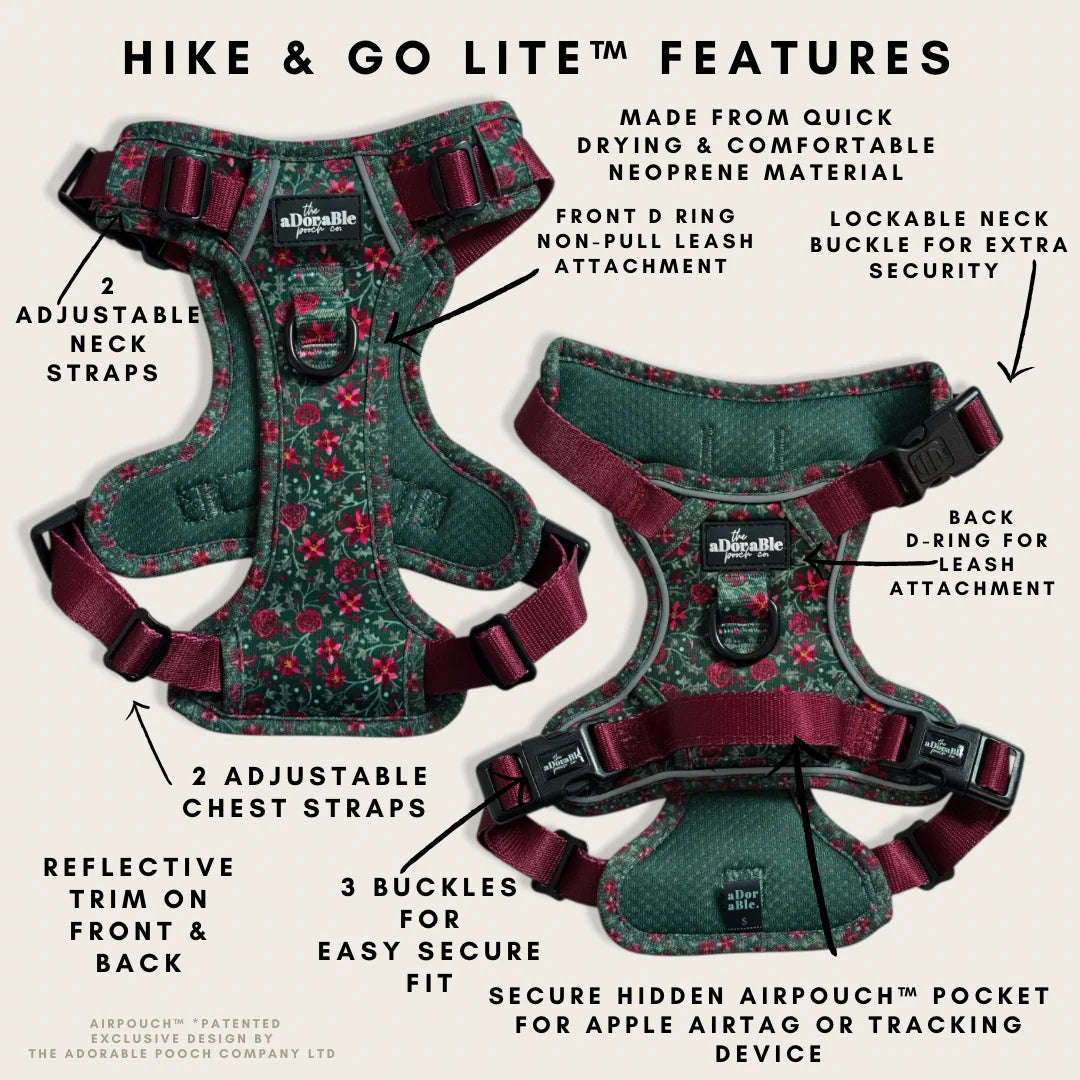 Hike & Go Lite™ Harnas – Holly & Ivy