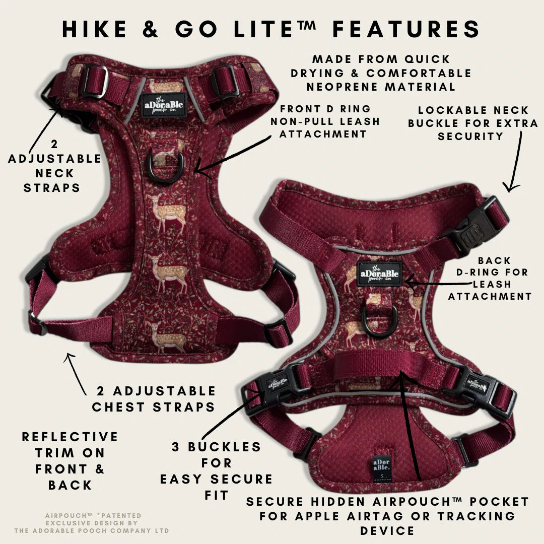 Hike & Go Lite™ Harnas – Winter Fawn