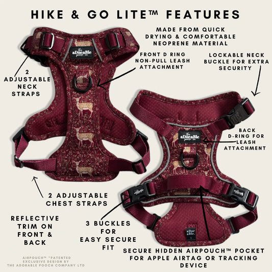 Hike & Go Lite™ Harnas – Winter Fawn