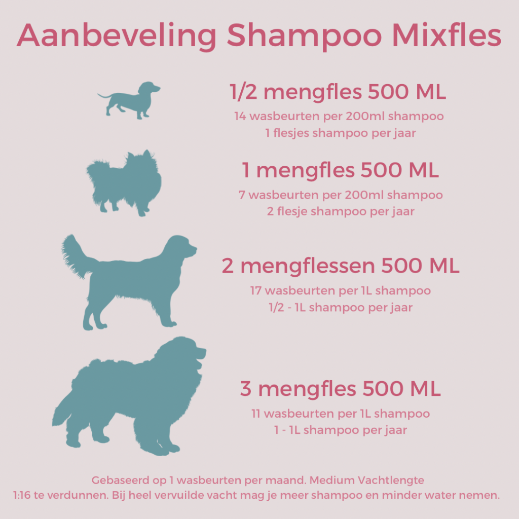 Le shampoing et l'après-shampoing pour chiens et chats