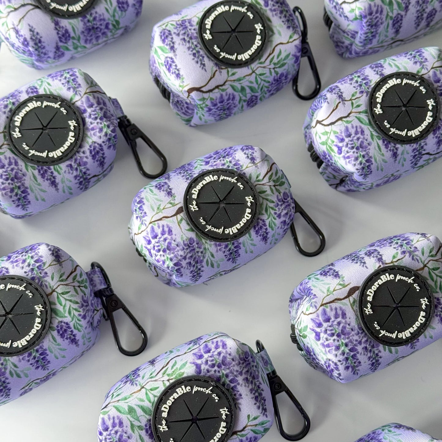 Poop Bag Houder – Wisteria Waltz