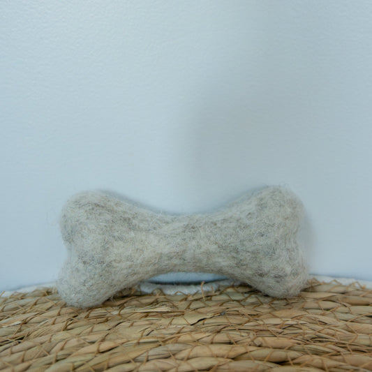 🦴 Handmade Wool Bone Small