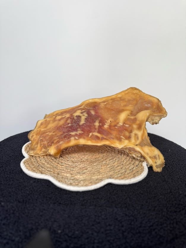 Assiette de cuir chevelu de bœuf 