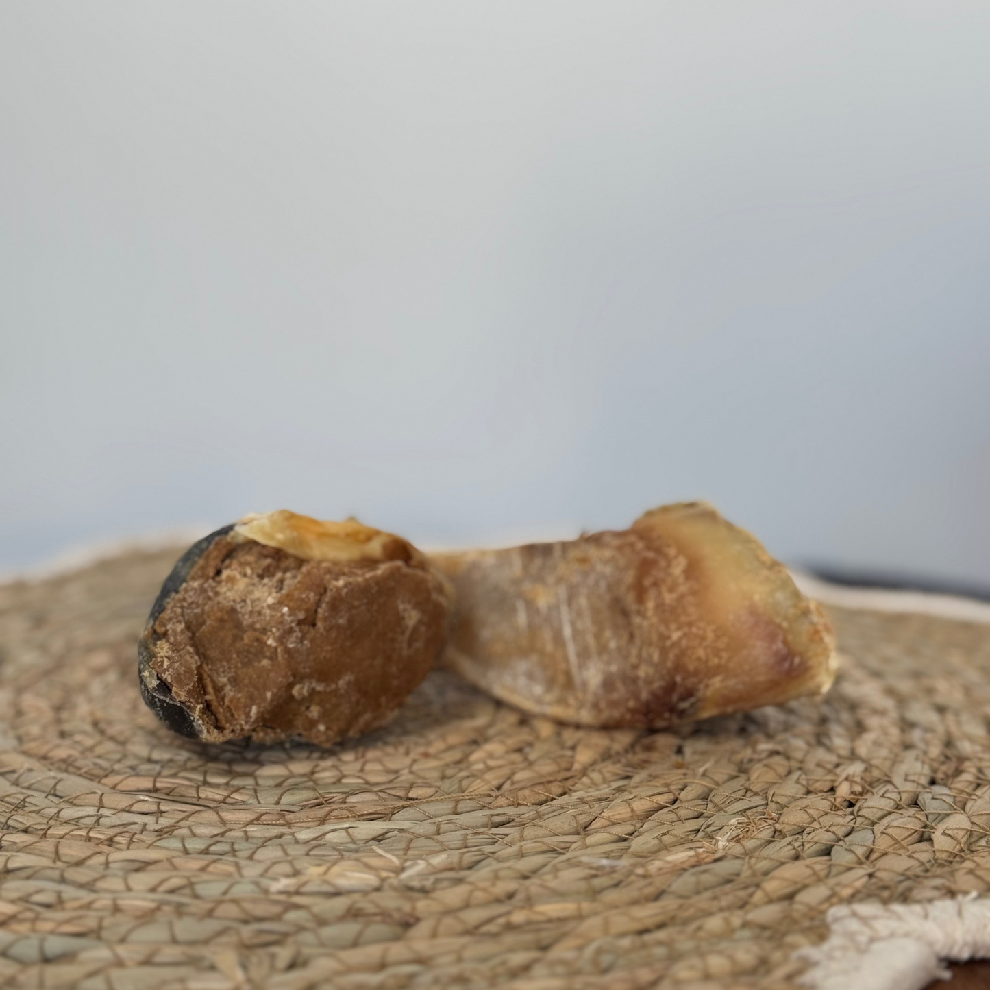 Sabot à mâcher rempli de pâté